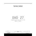 HARMAN KARDON DVD27 Instrukcja Obsługi