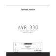 HARMAN KARDON AVR330 Instrukcja Obsługi