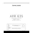 HARMAN KARDON AVR635 VII Instrukcja Obsługi